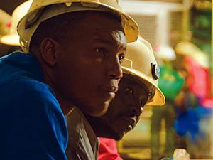 Miners at Tshepong