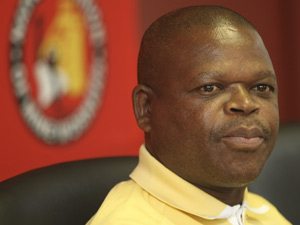 NUM general-secretary, Frans Baleni