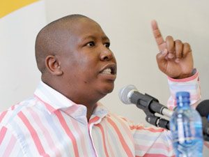 Julius Malema, EFF leader