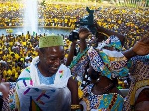 Guinea President Alpha Conde