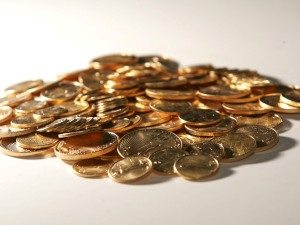 Gold coins