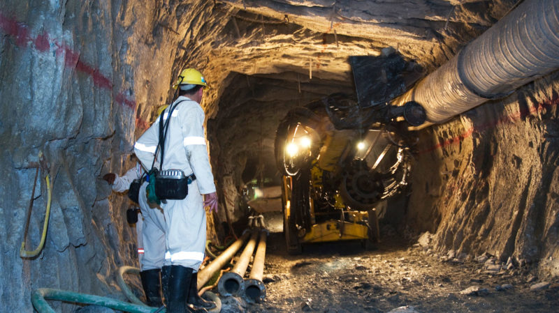 mponeng gold mine temperature