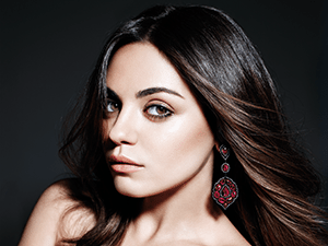 Mila Kunis (with rubies)