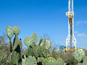 Shale gas drilling rig