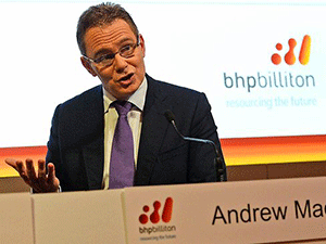 Andrew Mackenzie, CEO, BHP Billiton