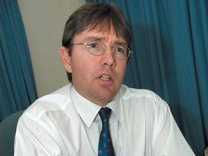 Roger Baxter, Chamber of Mines