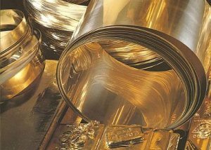 Gold sheets and wire