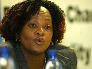 Nomvula Mokonyane, minister, Water Affairs and Sanitation