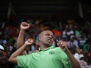 Joseph Mathunjwa, president, AMCU