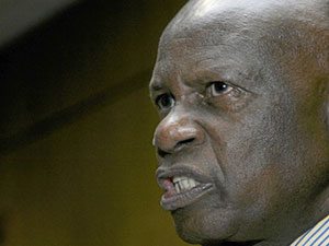 Patrick Chinamasa, finance minister, Zimbabwe