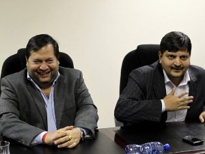 Ajay (left) and Atul Gupta (CITY PRESS)