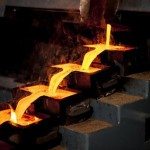 Gold pour at Agabou gold mine, Côte d’Ivoire