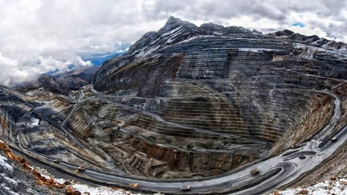Antamina zinc mine