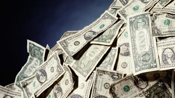 dollars debt pile