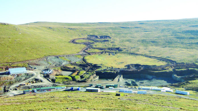 Mothae mine, Lesotho