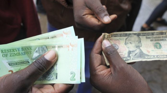 Zimbabwe dollars RTGS