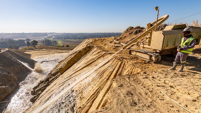 DRDGold gold dumps recovery