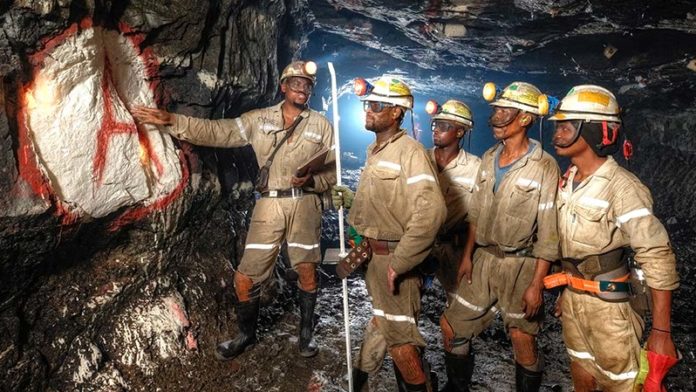 Gold mining