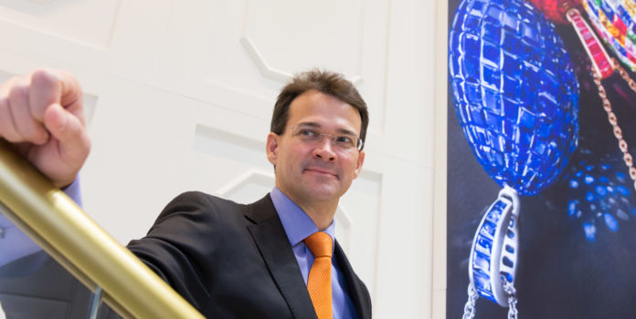 Sean Gilbertson, CEO of Faberge.Foto: Matthias Kehrein