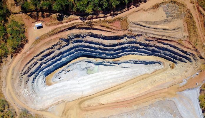 Shanta New Luika Ilunga open pit