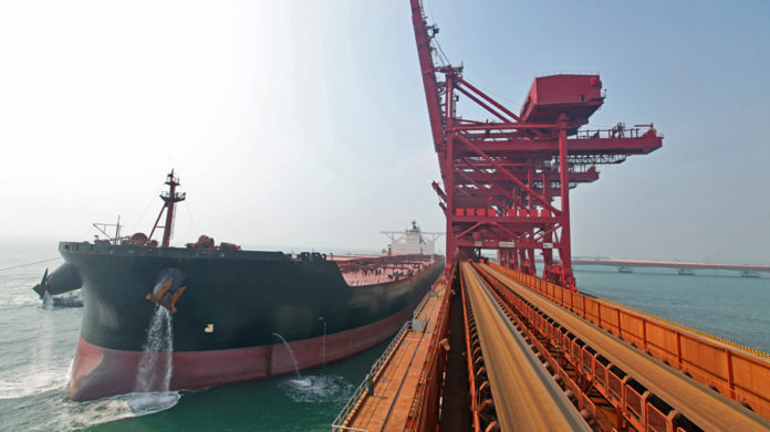 ship export ore