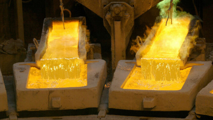 Copper melting
