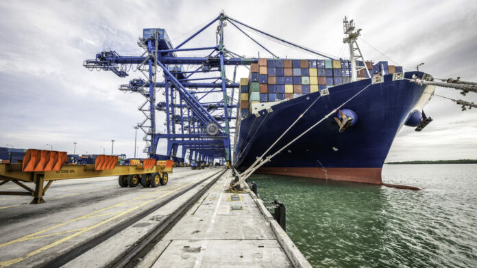 Container ship