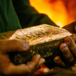 Gold hand