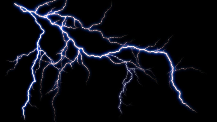 Lightning strike