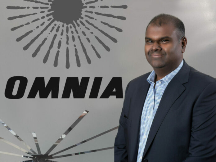 Seelan Gobalsamy, CEO of Omnia Holdings