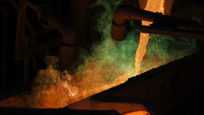 Copper smelting