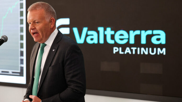 Anglo American's platinum spinoff lists in Johannesburg as Valterra