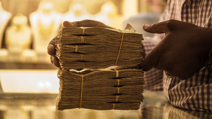Illegal gold mining in Sudan