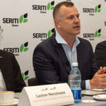 Peter Venn (centre), CEO, Seriti Green